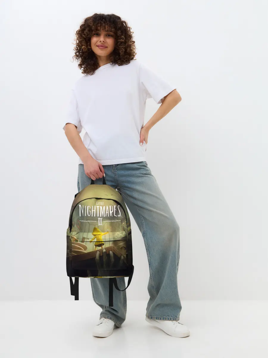 Рюкзак джинсовый / Little Nightmares 2