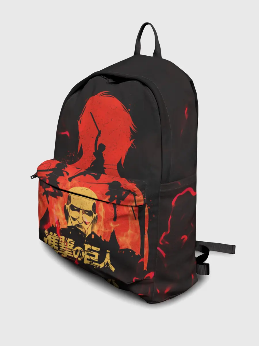 Рюкзак джинсовый / Титан против людей