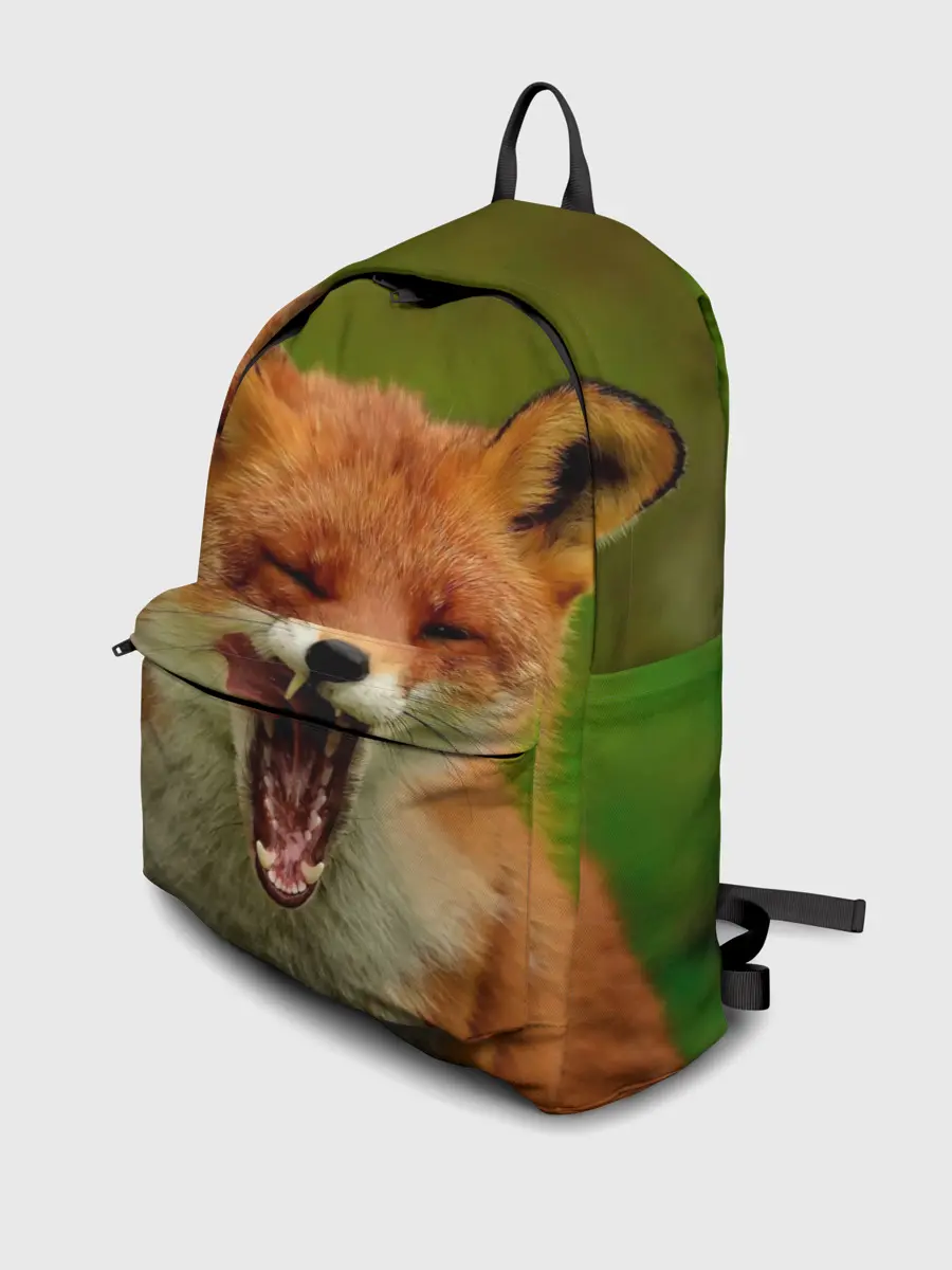 Рюкзак джинсовый / Лисица