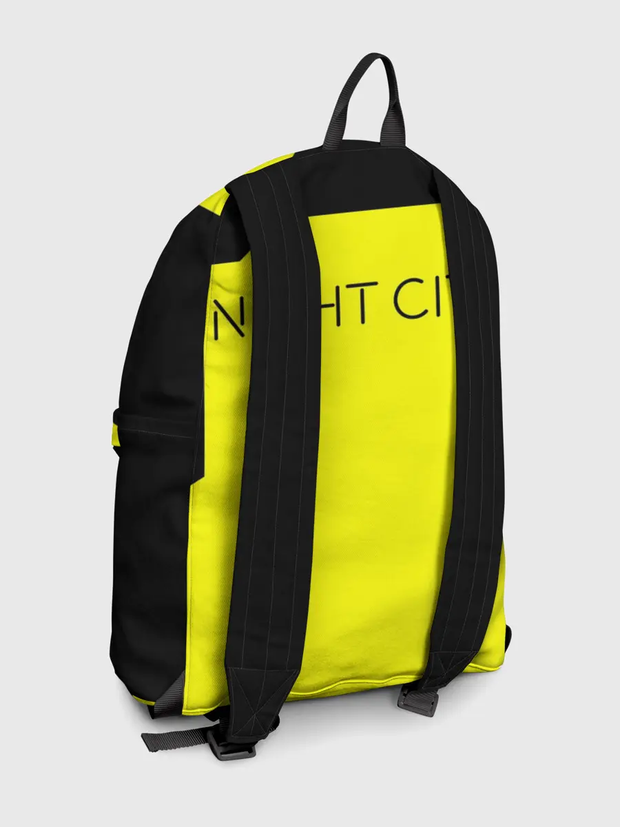 Рюкзак джинсовый / Cyberpunk 2077 nightcity