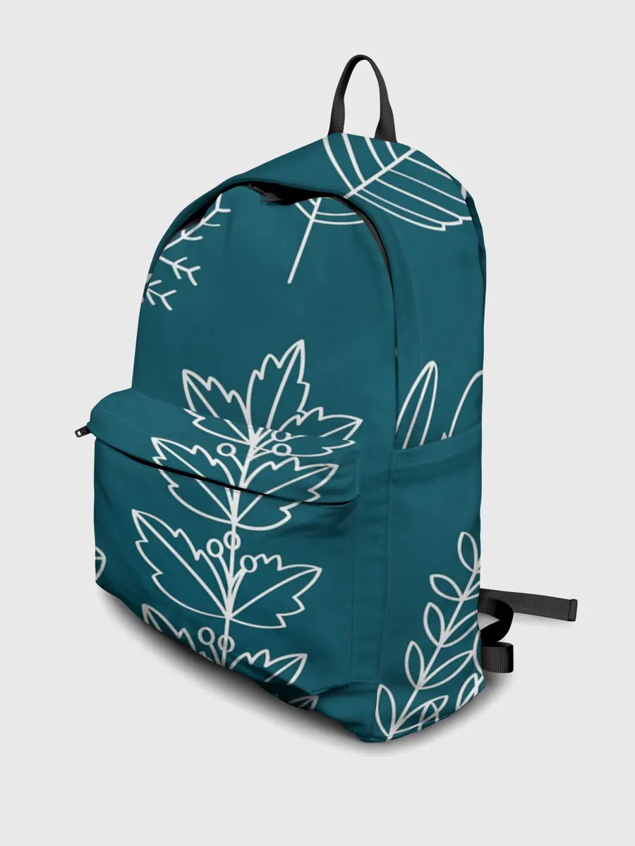 Рюкзак джинсовый / Цветы