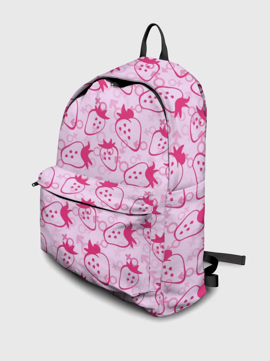 Рюкзак джинсовый / Sexy Клубничка