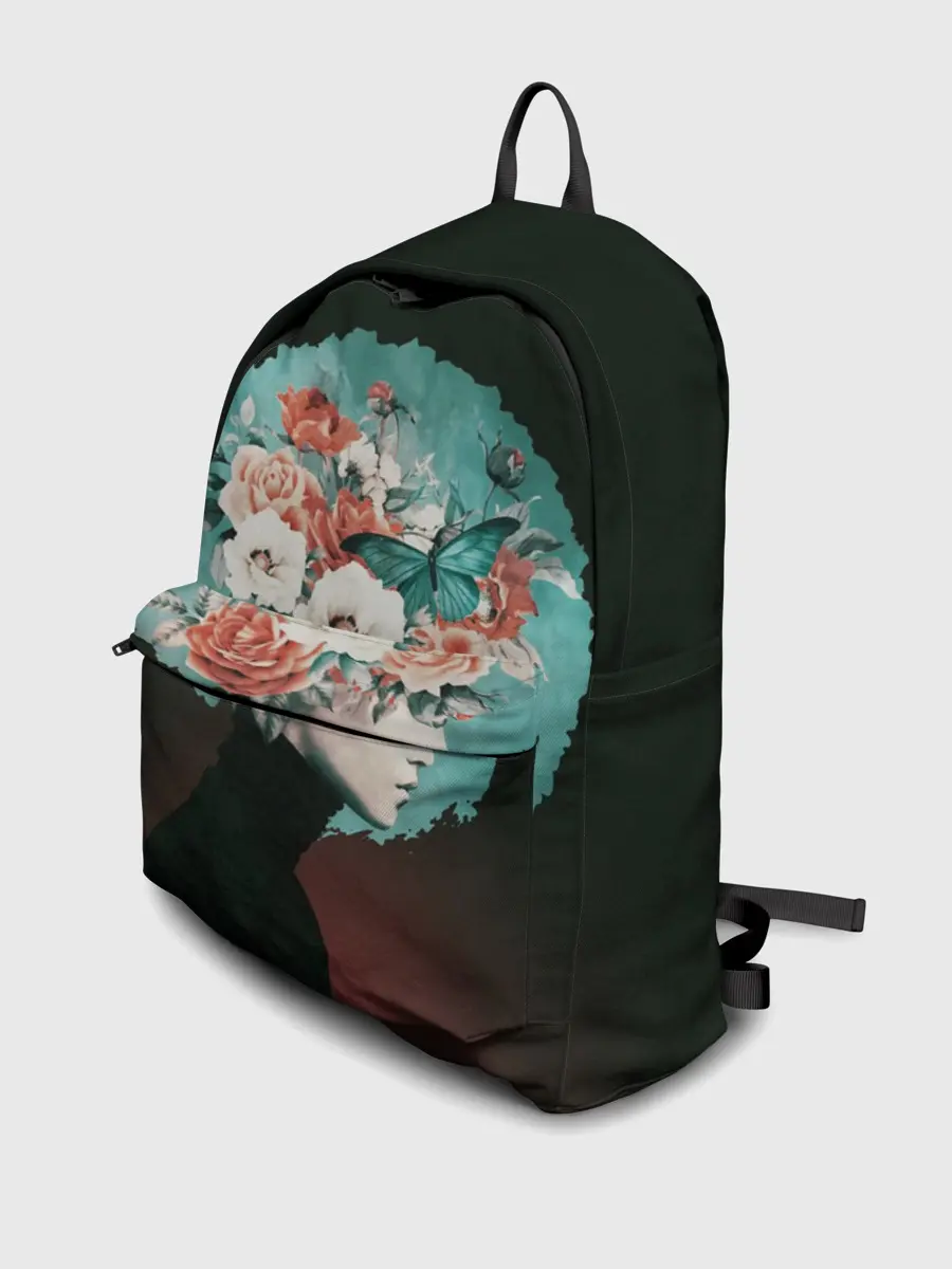 Рюкзак джинсовый / Girl in flowers