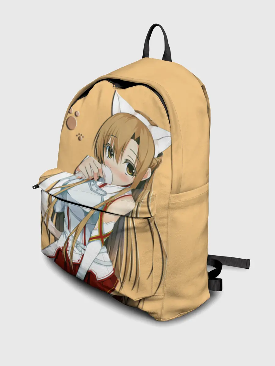 Рюкзак джинсовый / неко Асуна