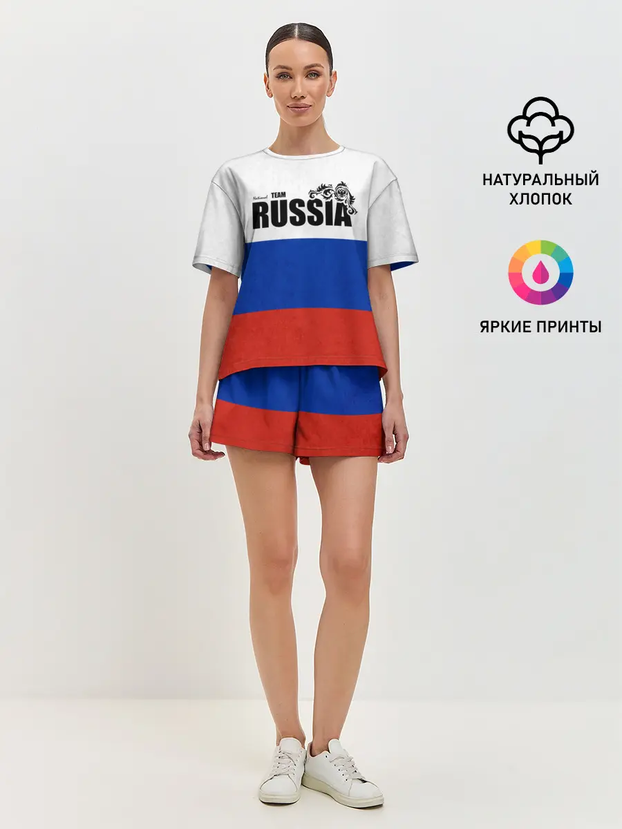 Женская пижама с шортами / Russia