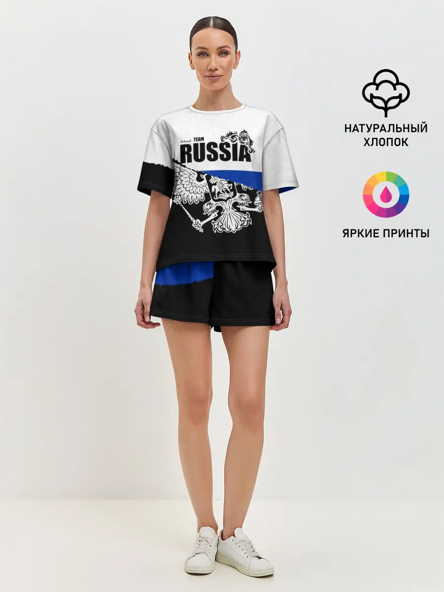 Женская пижама с шортами / Russia