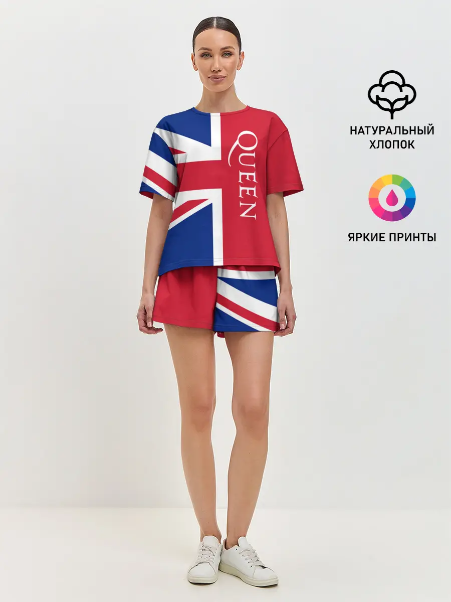 Женская пижама с шортами / Queen