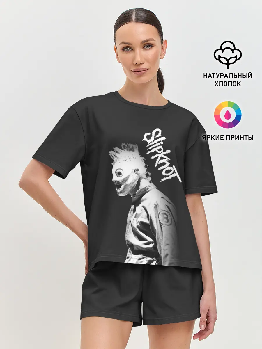 Женская пижама с шортами / SLIPKNOT | СЛИПКНОТ