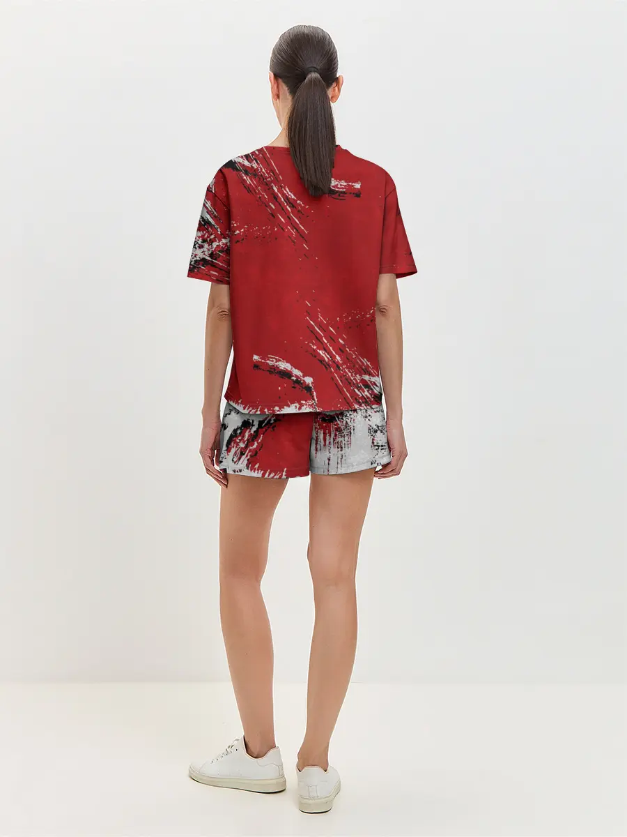 Женская пижама с шортами / Забей мяч!