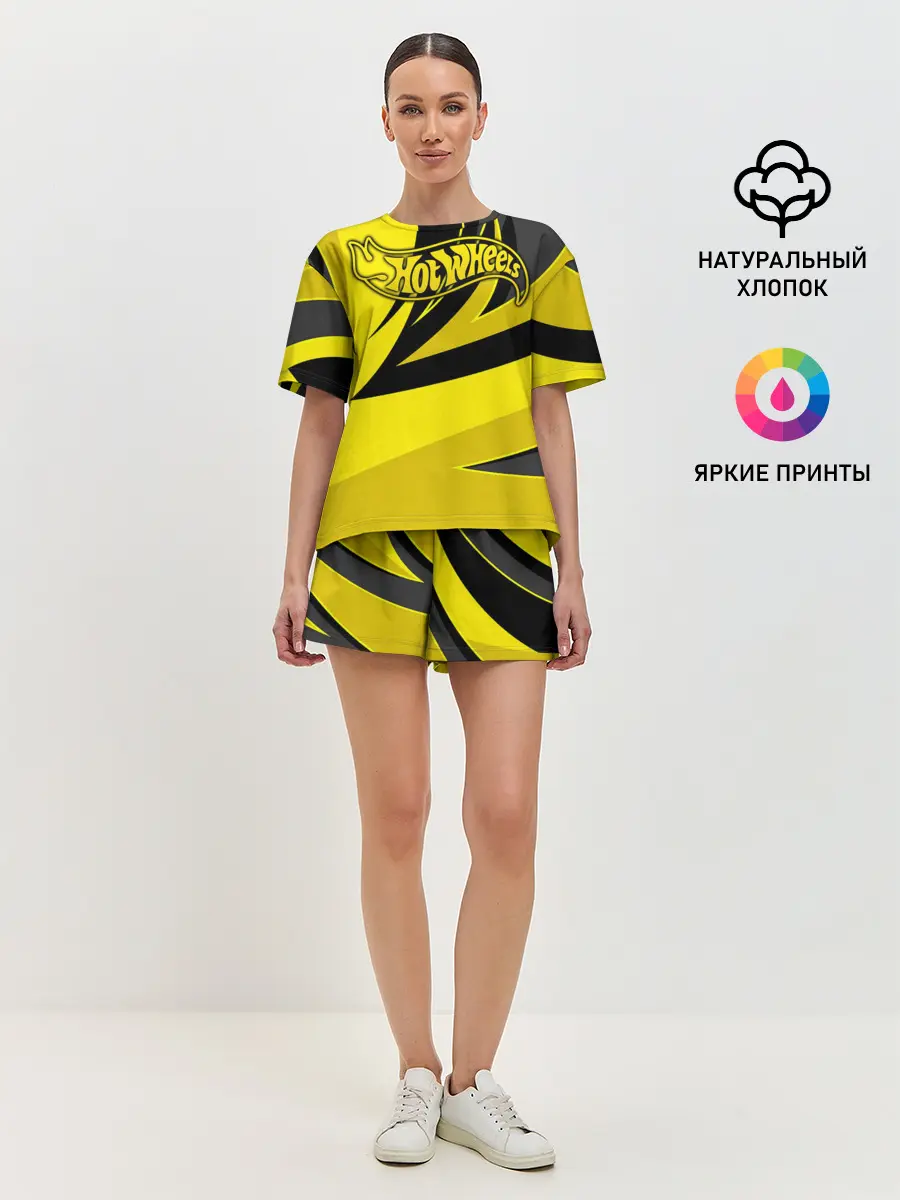 Женская пижама с шортами / Hot Wheels