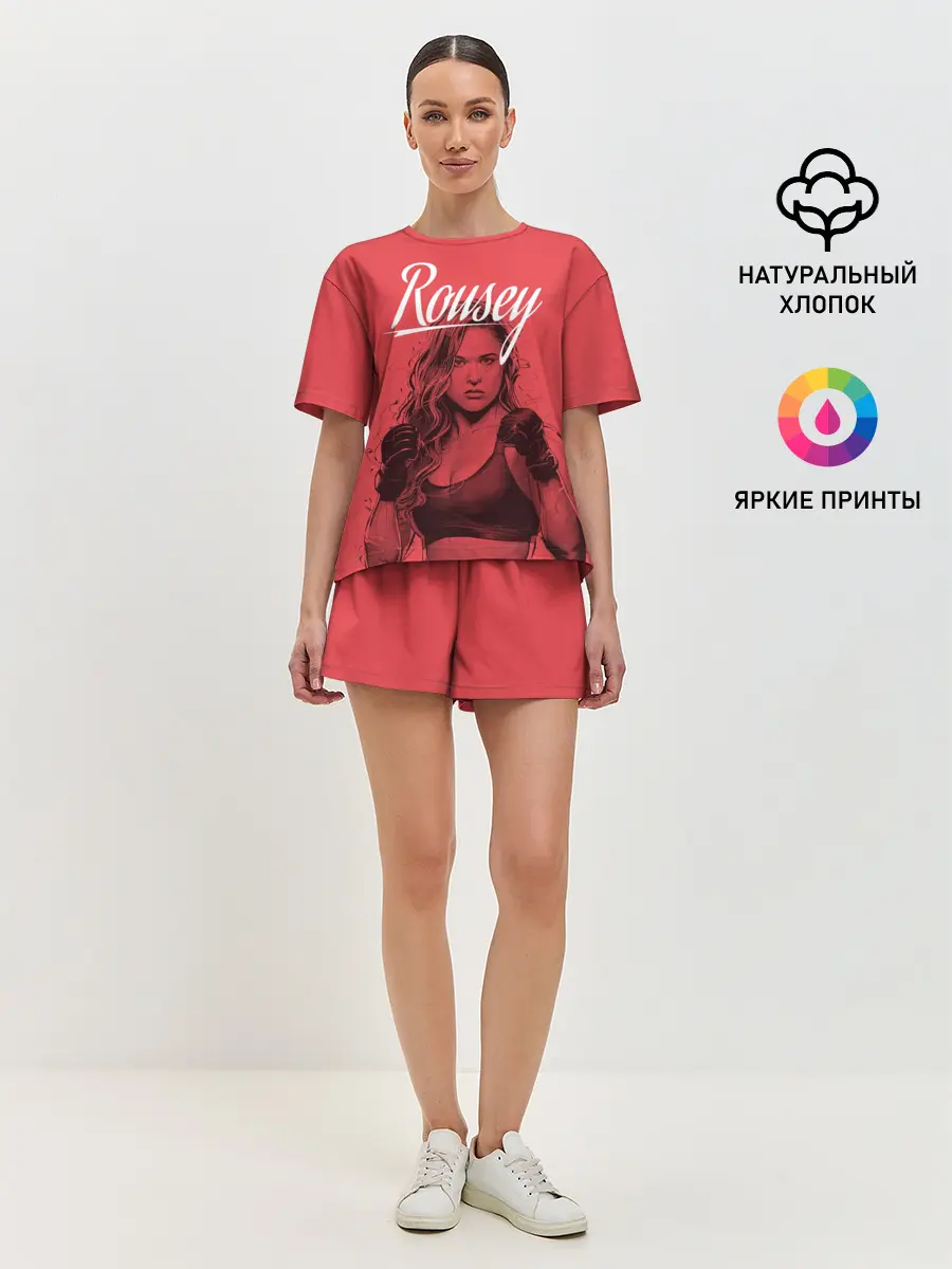 Женская пижама с шортами / Ronda Rousey
