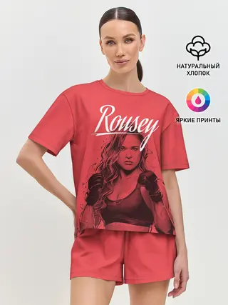 Женская пижама с шортами / Ronda Rousey