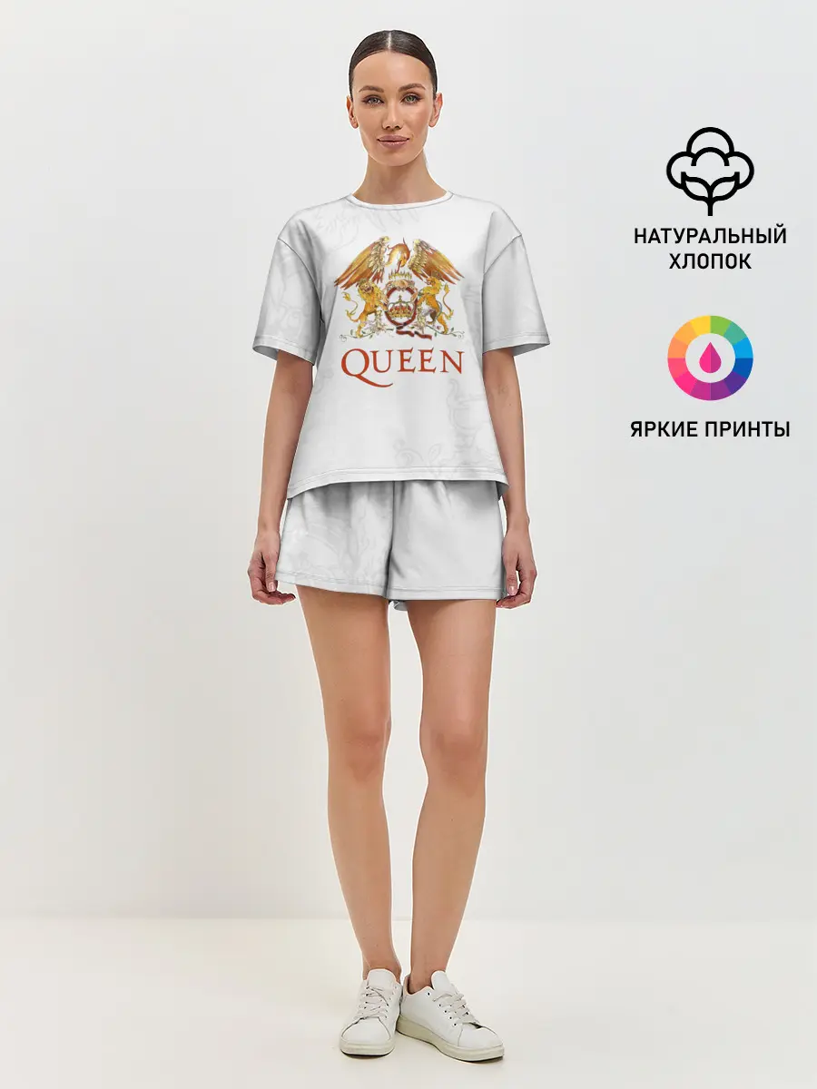 Женская пижама с шортами / Queen