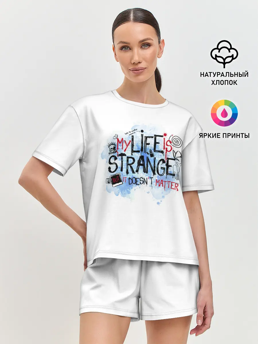 Женская пижама с шортами / LIFE IS STRANGE