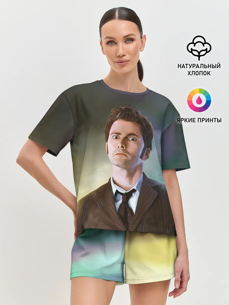 Женская пижама с шортами / 10 ДОКТОР