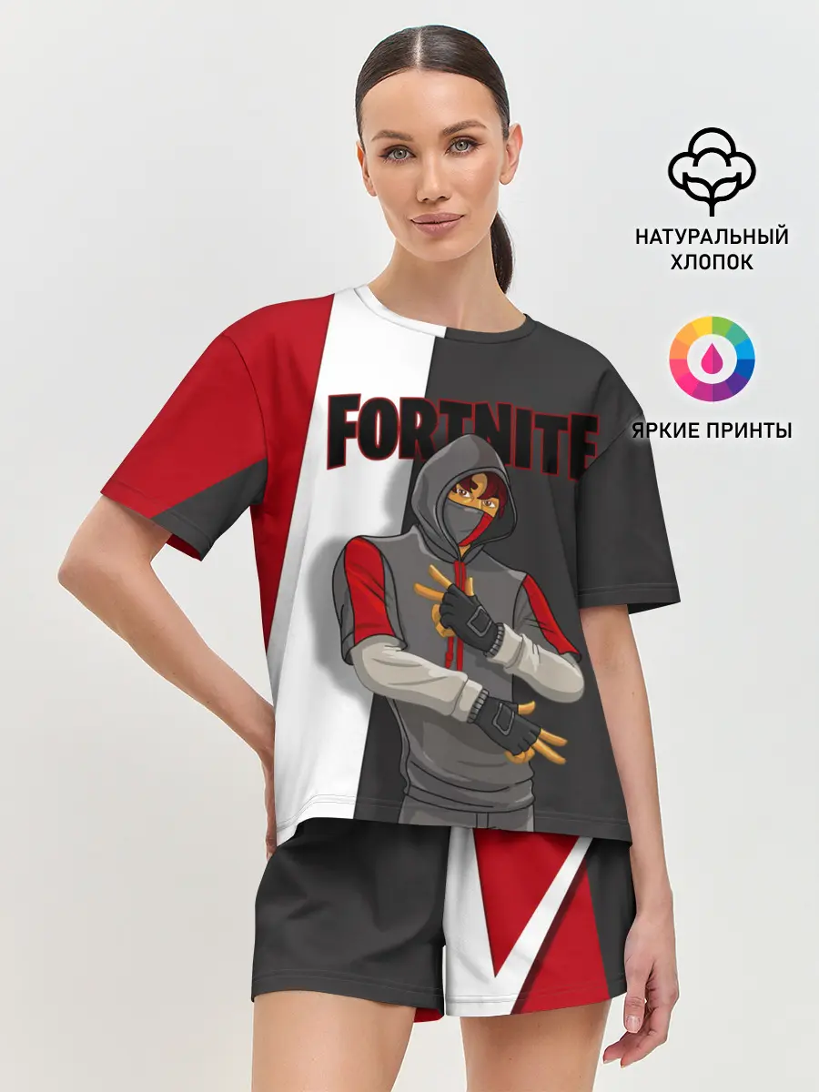 Женская пижама с шортами / IKONIK