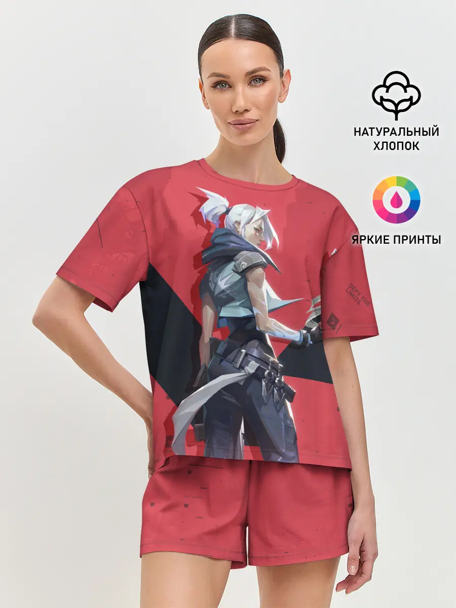 Женская пижама с шортами / Valorant - Riot