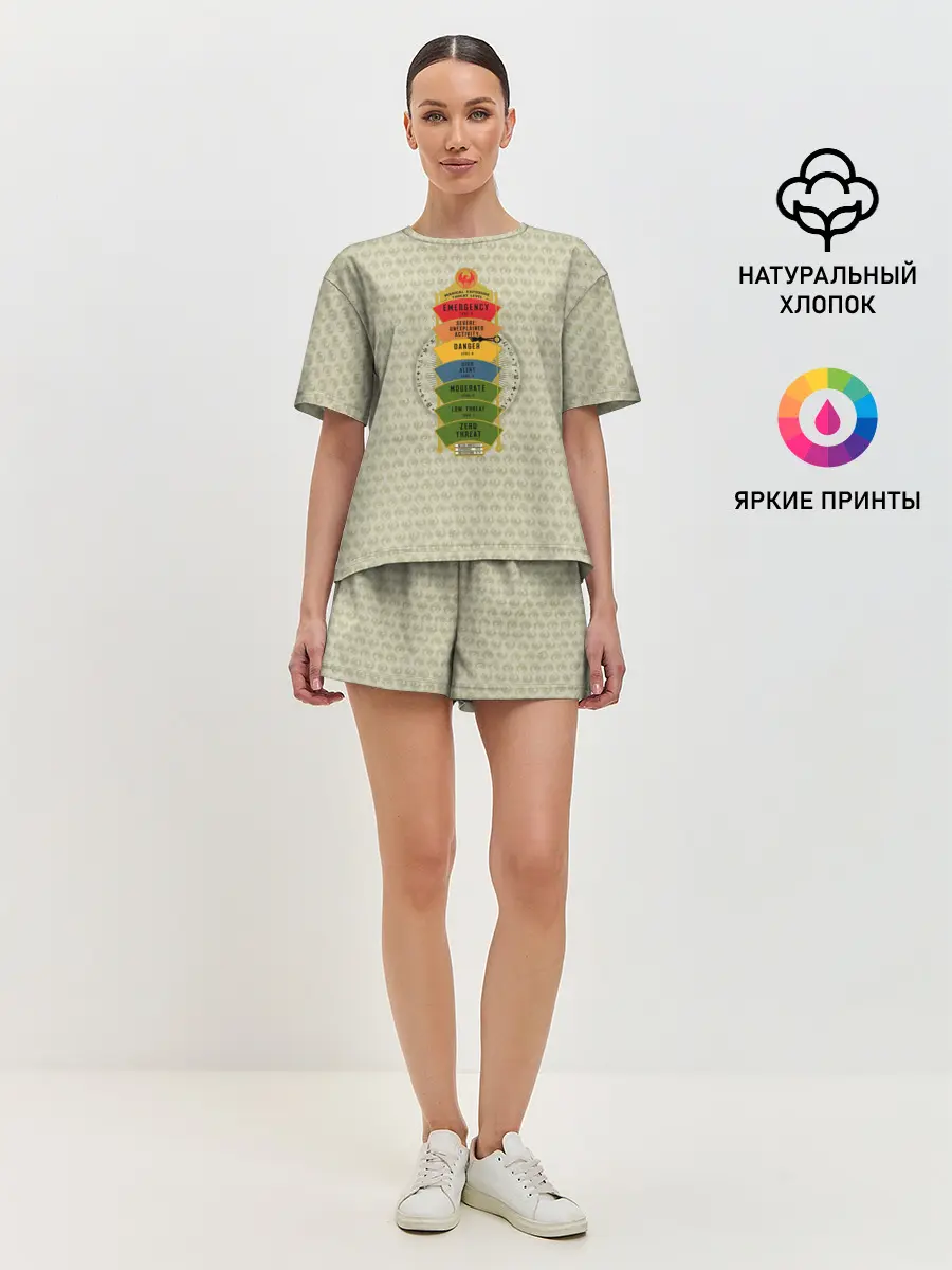 Женская пижама с шортами / Magikal Exposure