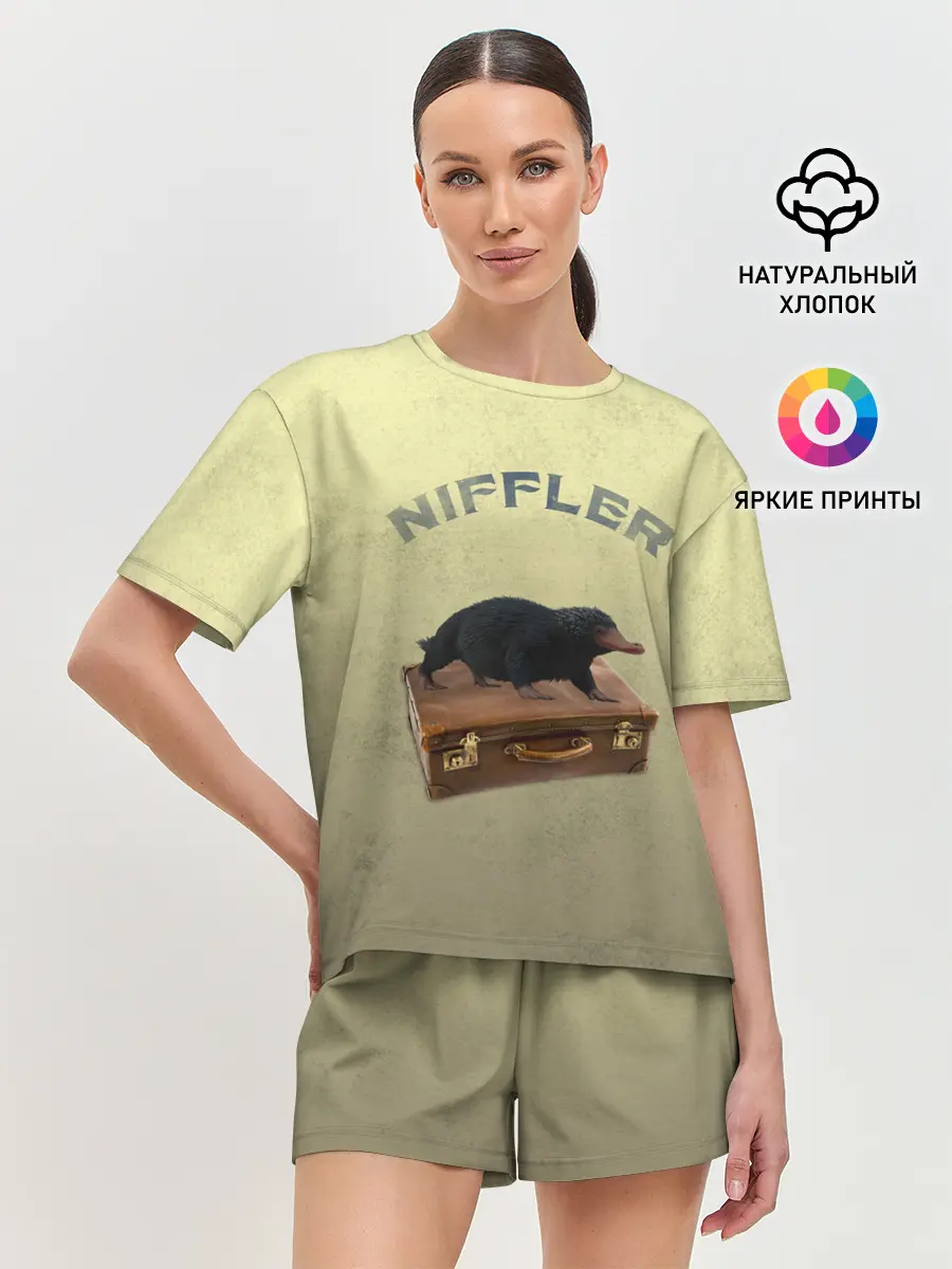 Женская пижама с шортами / NIFFLER