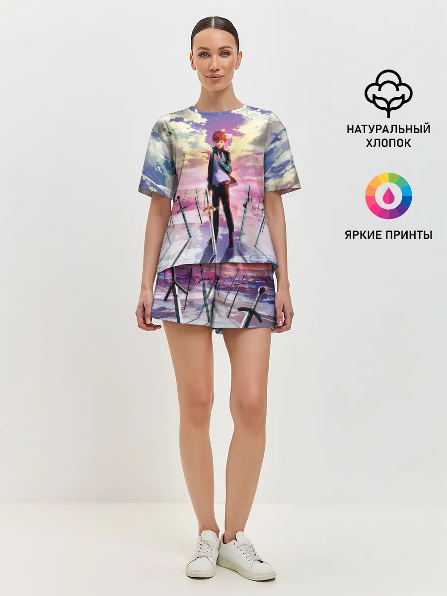 Женская пижама с шортами / Emiya Shirou