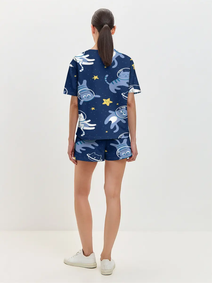 Женская пижама с шортами / КОСМОКОТ