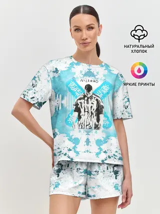 Женская пижама с шортами / NILETTO