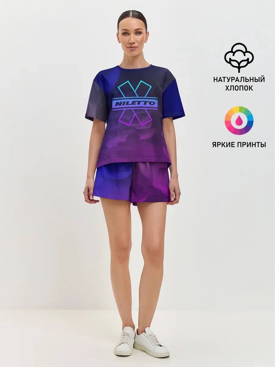 Женская пижама с шортами / NILETTO | НИЛЕТТО