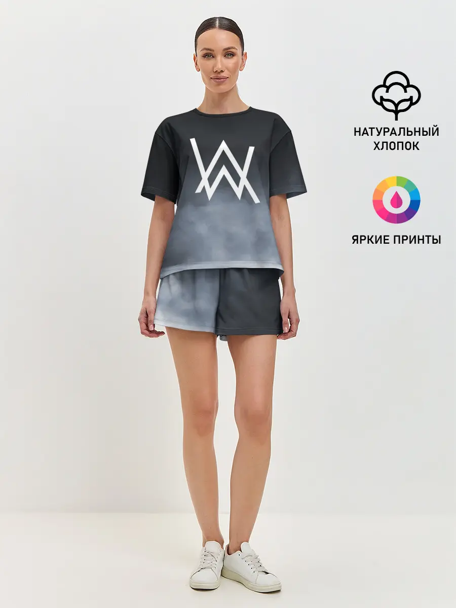 Женская пижама с шортами / Alan Walker