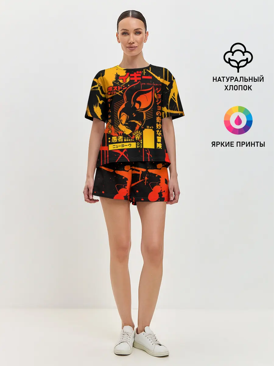 Женская пижама с шортами / JoJo Bizarre Adventure