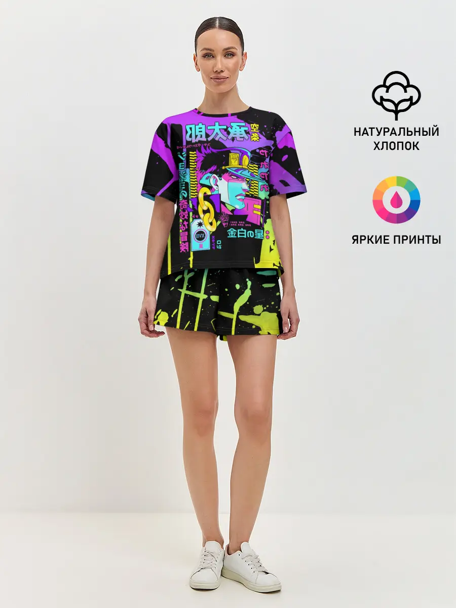 Женская пижама с шортами / JoJo Bizarre Adventure