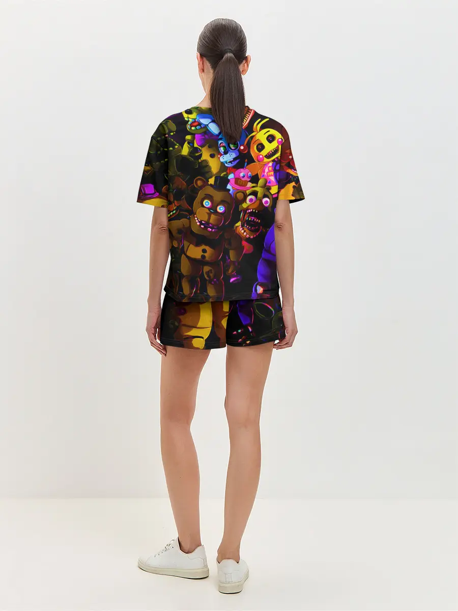 Женская пижама с шортами / Five Nights At Freddys