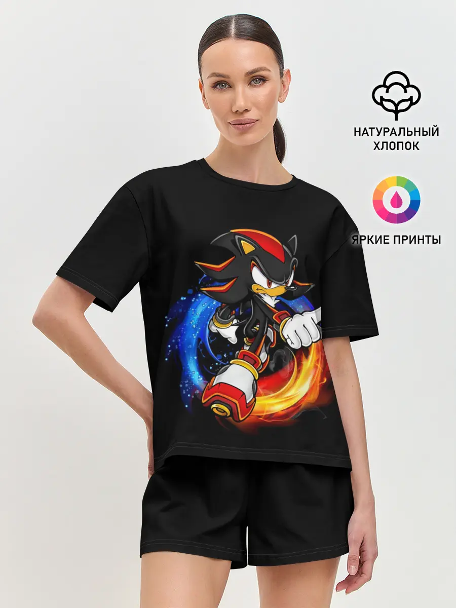 Женская пижама с шортами / ШЕДОУ