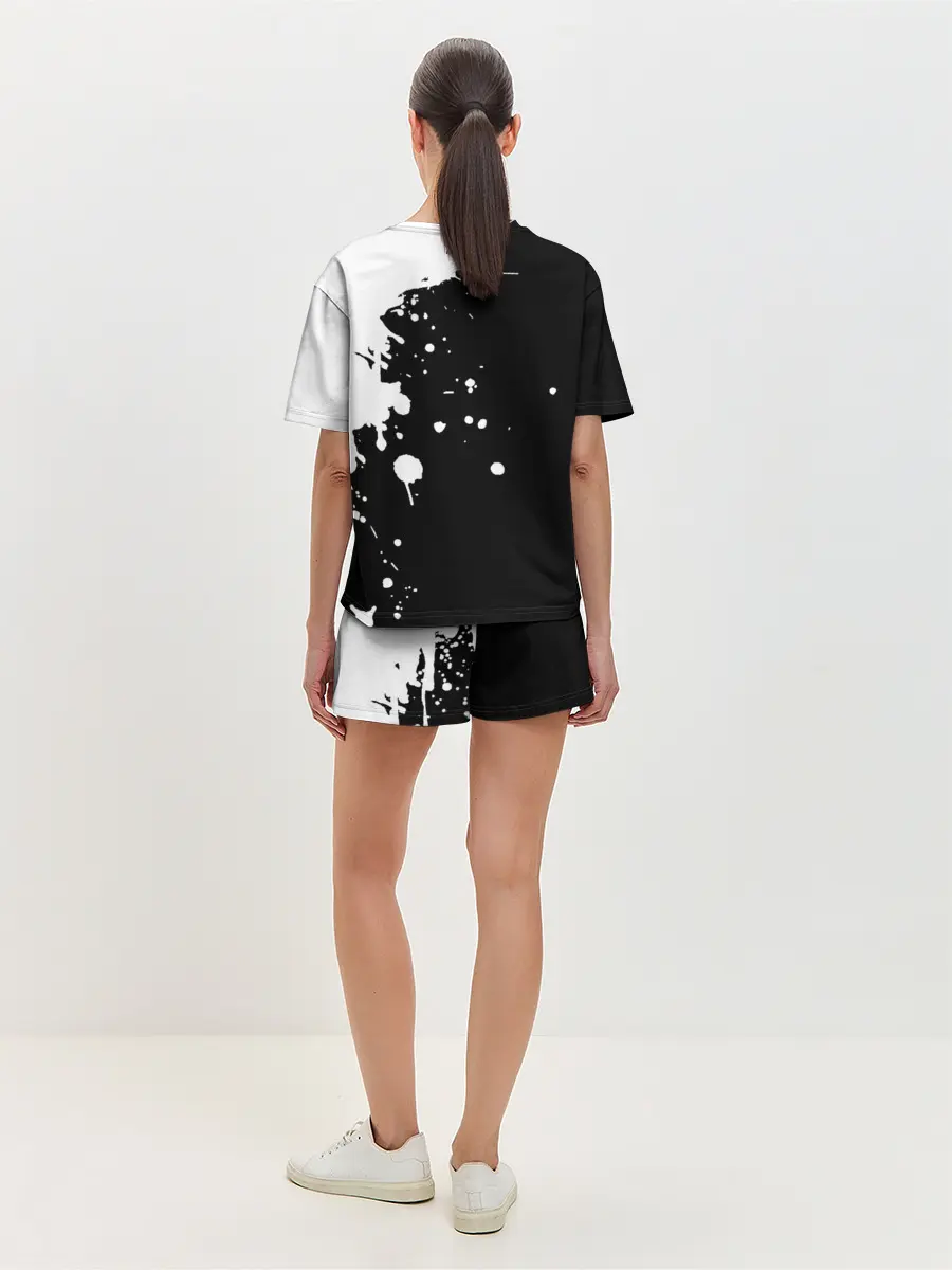 Женская пижама с шортами / AC/DC Back in Black