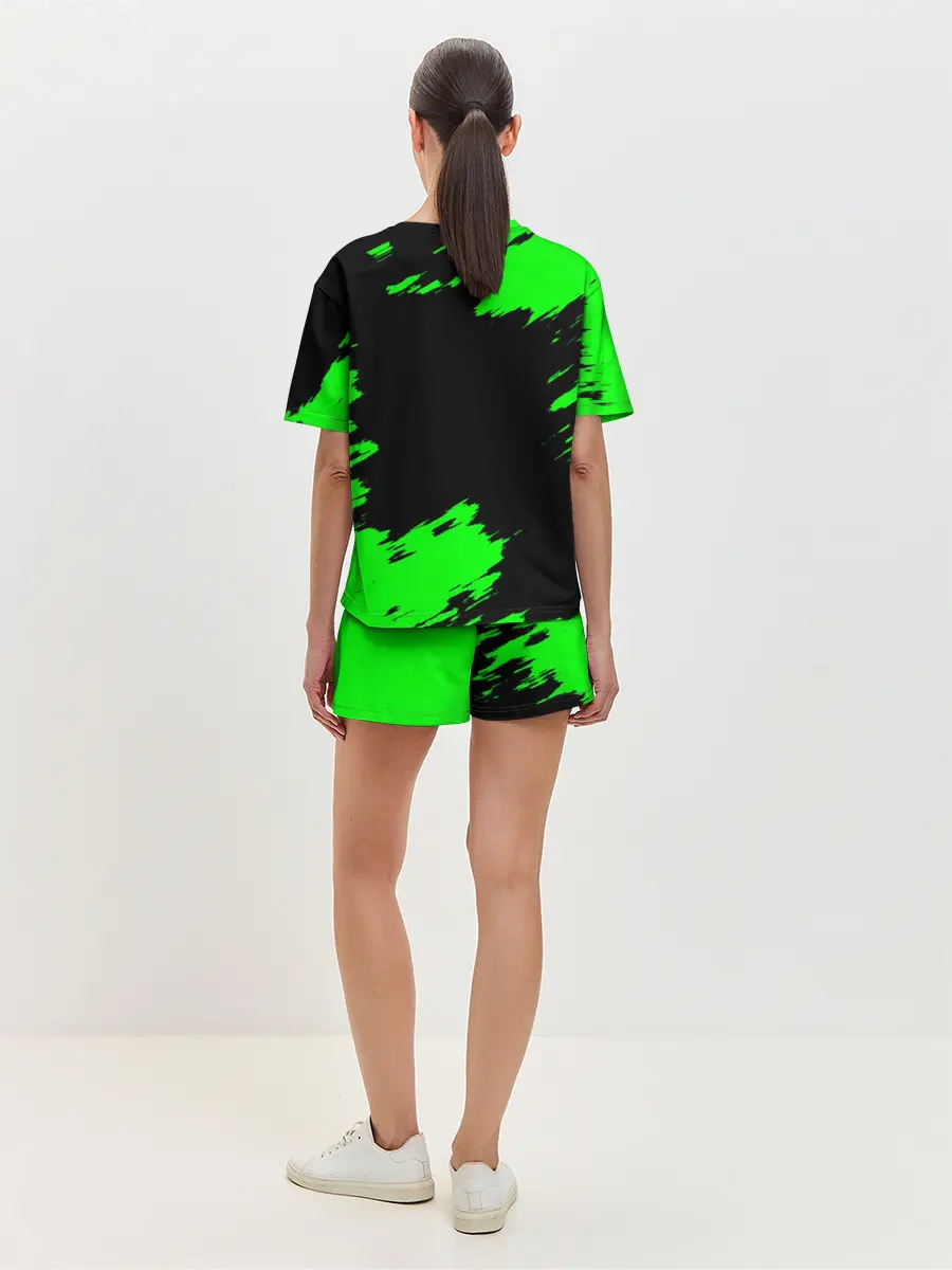 Женская пижама с шортами / The AC/DC famely