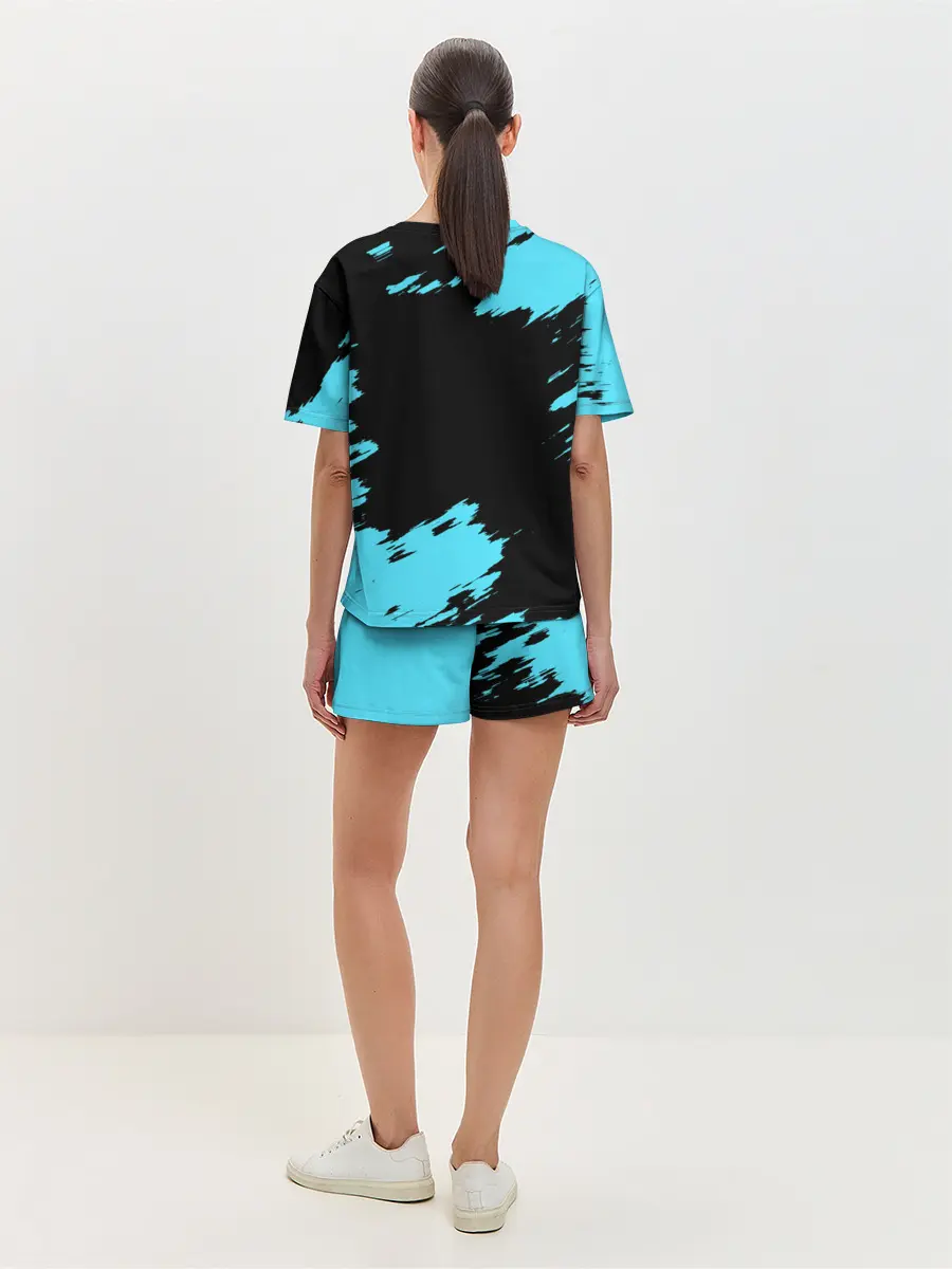 Женская пижама с шортами / The AC/DC famely