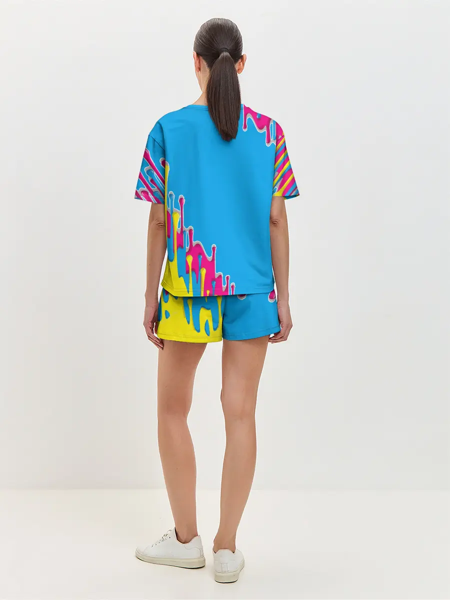 Женская пижама с шортами / Sonic