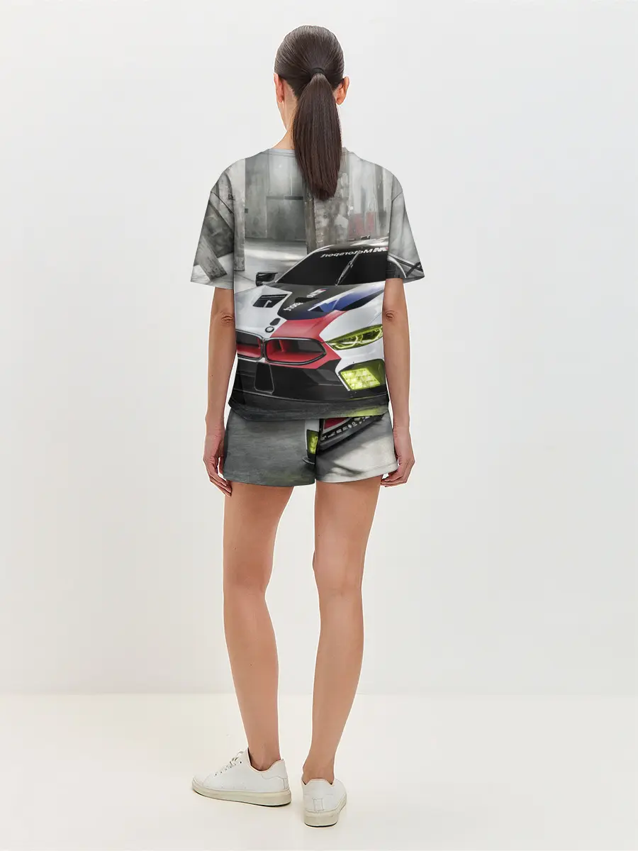 Женская пижама с шортами / Need for Speed