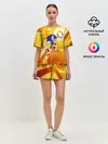 Женская пижама с шортами / Sonic