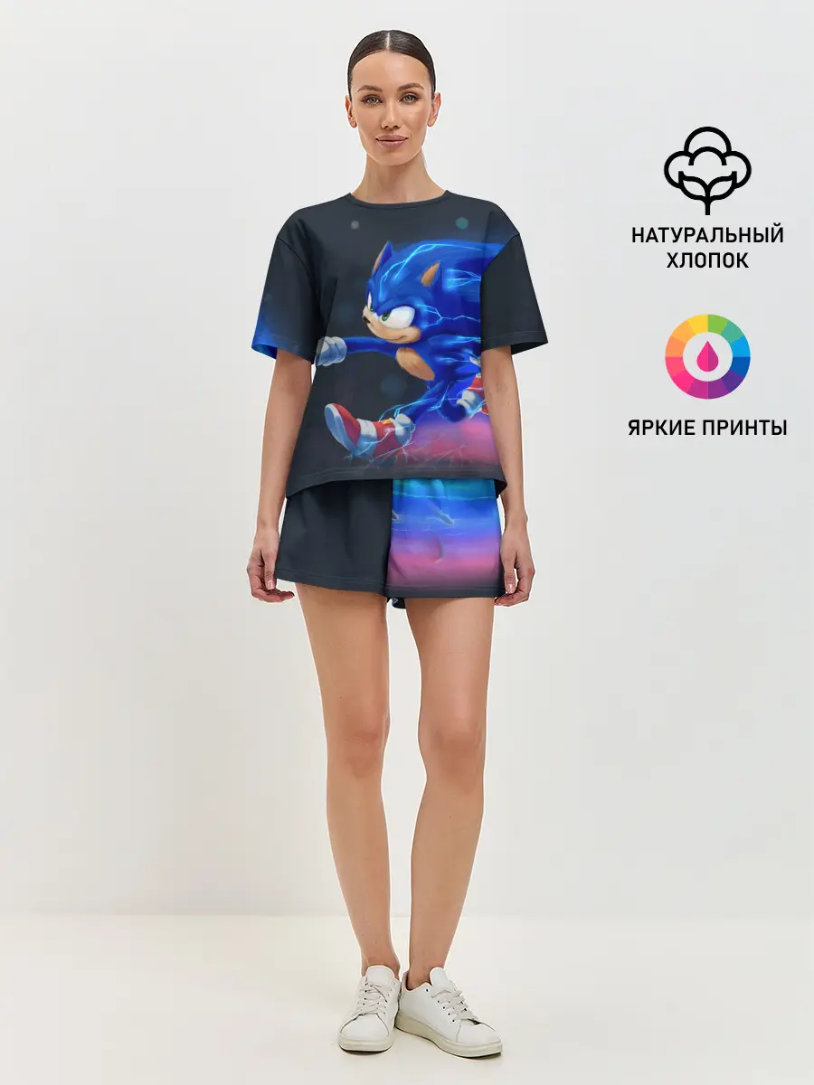 Женская пижама с шортами / SONIC