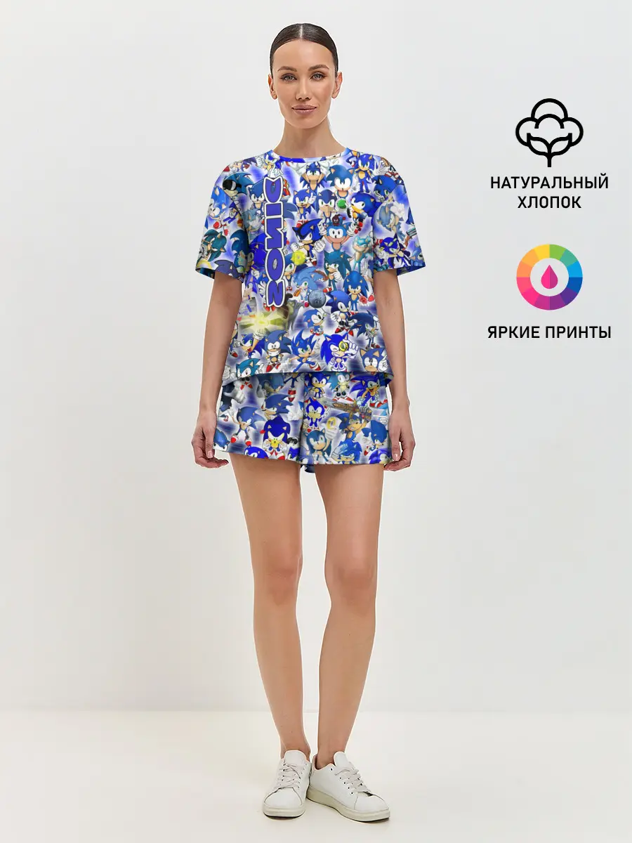 Женская пижама с шортами / sonik