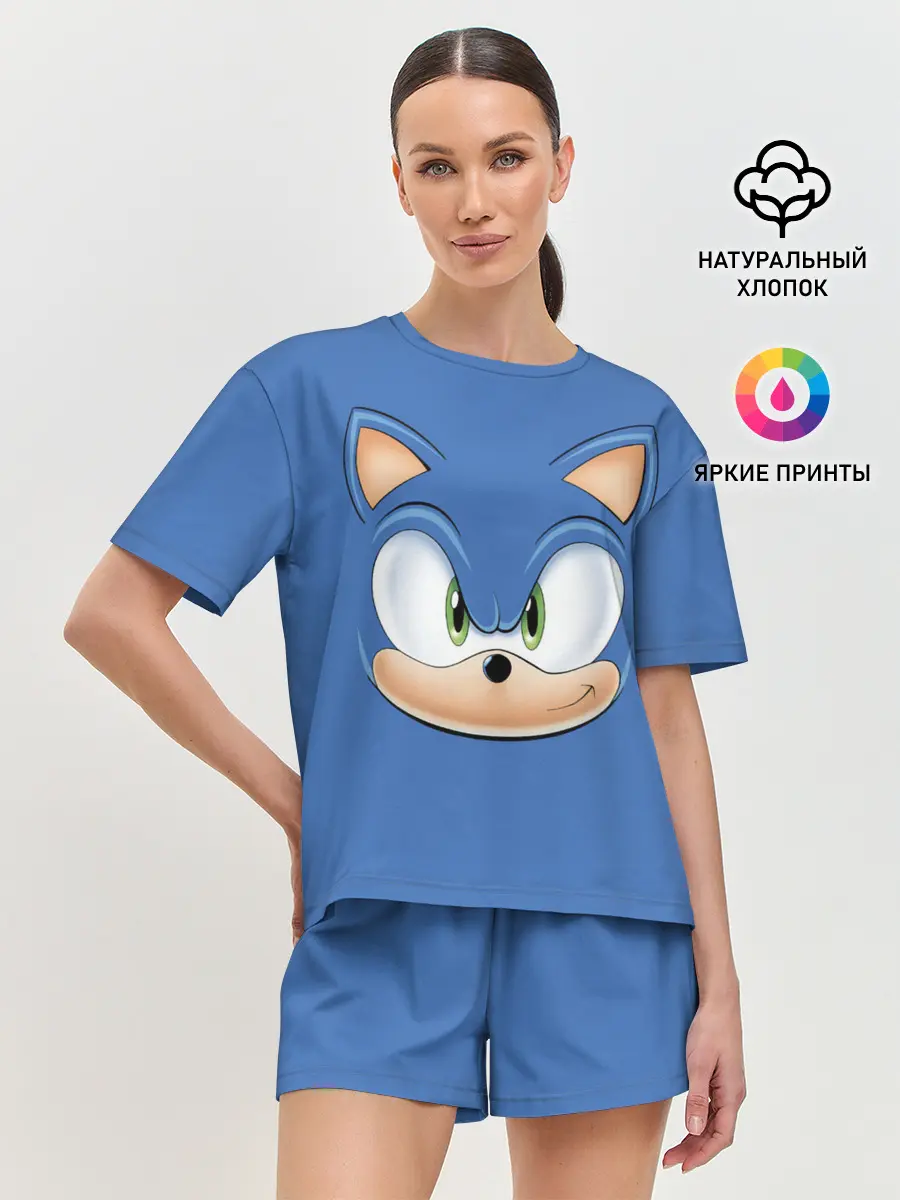 Женская пижама с шортами / SONIC.