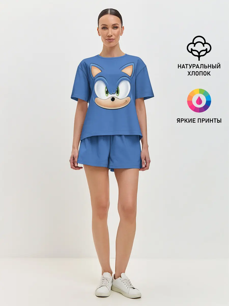 Женская пижама с шортами / SONIC.