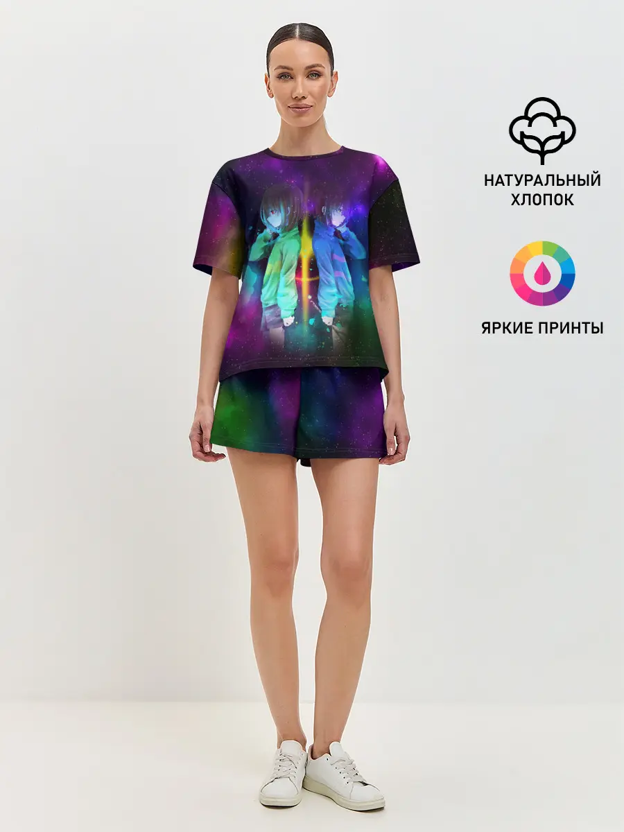 Женская пижама с шортами / UNDERTALE