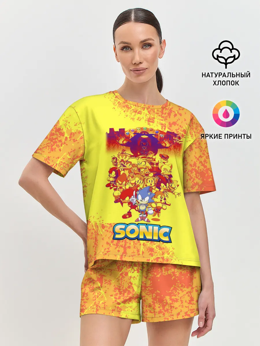 Женская пижама с шортами / sonik