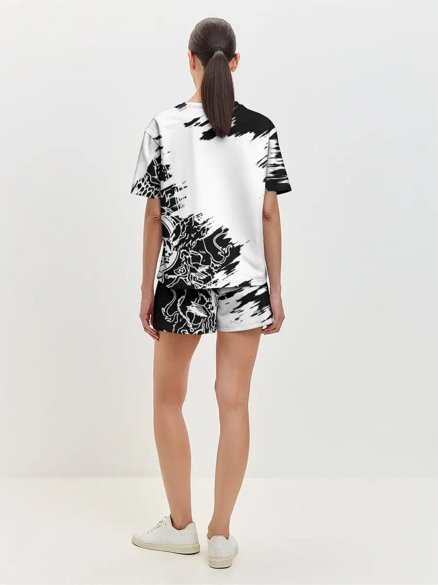 Женская пижама с шортами / Автограф Фредди Меркьюри