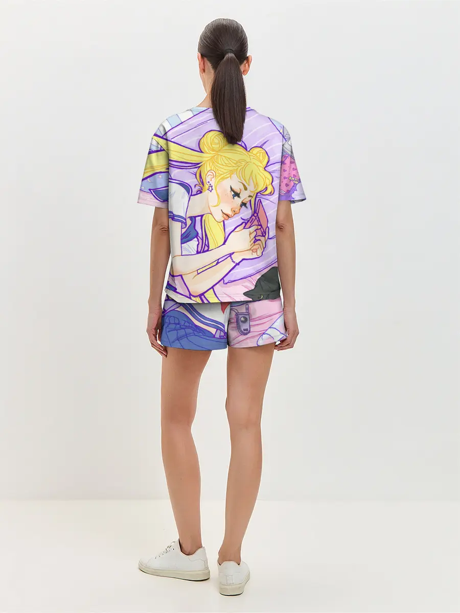 Женская пижама с шортами / СЕЙЛОР МУН