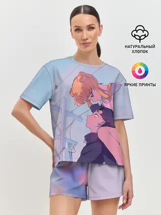 Женская пижама с шортами / SAILOR MOON