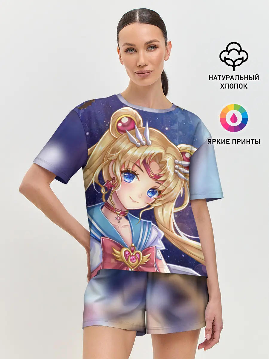 Женская пижама с шортами / SAILOR MOON