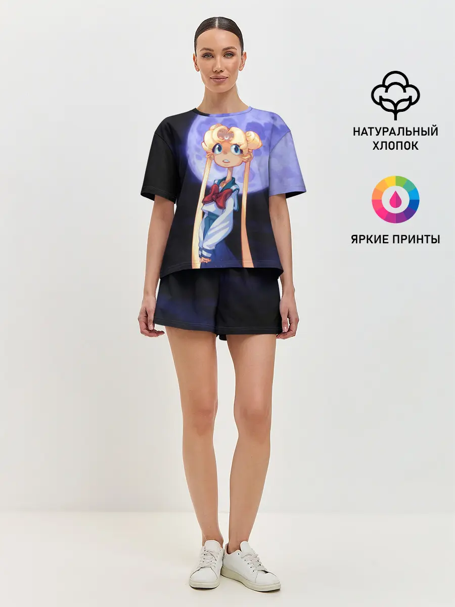 Женская пижама с шортами / СЕЙЛОР МУН