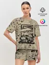 Женская пижама с шортами / OffRoad Team | Внедорожник